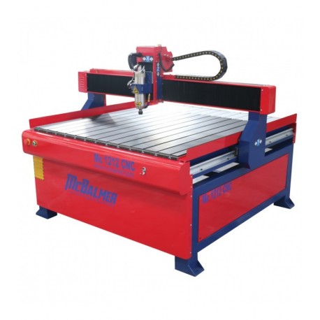 1300X2500, 4,5KW HQD, 400V CNC MILLING MACHINE MCBALMER (WITHOUT VACUUM)