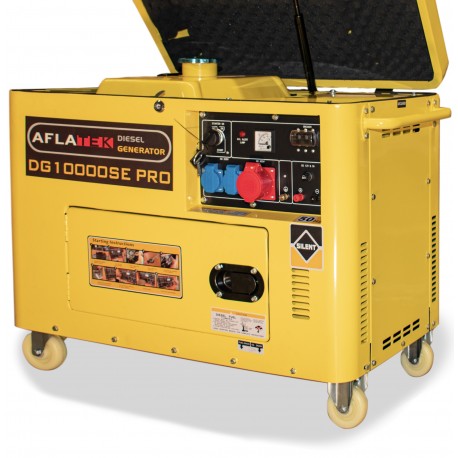 Silent Diesel generator AFLATEK DG10000SE PRO