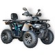 Hunter 250 Steel Black/Red - Gasoline ATV (Tao Motor)