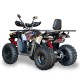 Hunter 250 Steel Black/Red - Gasoline ATV (Tao Motor)