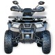 Hunter 250 Steel Black/Red - Gasoline ATV (Tao Motor)