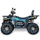 Hunter 250 Steel Black/Red - Gasoline ATV (Tao Motor)
