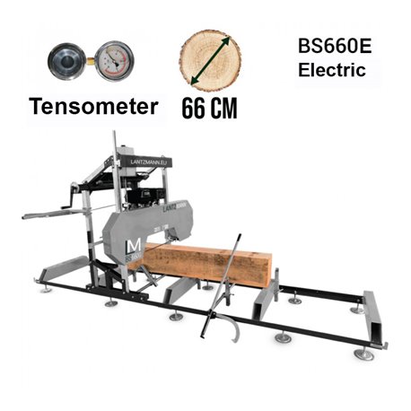 HORIZONTAL BAND SAW LANTZMANN BS660E (ELECTRIC)
