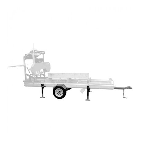 TRAILER FOR BAND SAWS LANTZMANN RST4-26