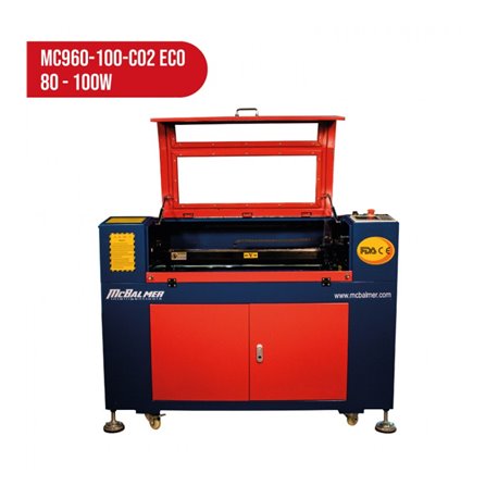 900X600, 80-100W ECO, LASER ENGRAVING MACHINE CO2 MCBALMER