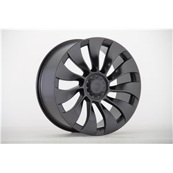 Front W2119 TESLA Satin Black R21x9,5J  5x114,3mm 64.1mm