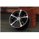 Front W876 PORSCHE Satin Black R22x9.5J  5x130mm 71.56mm