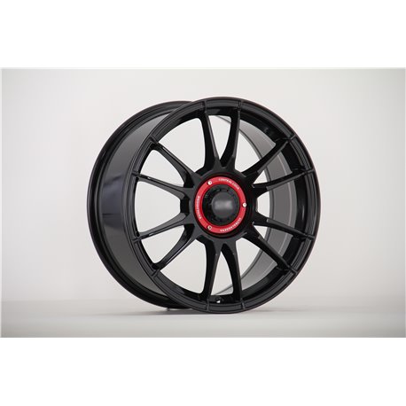 W321 OZ Gloss Black R17x7.5J 5x100/112/114 73.1mm