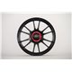 W321 OZ Gloss Black R17x7.5J 5x100/112/114 73.1mm