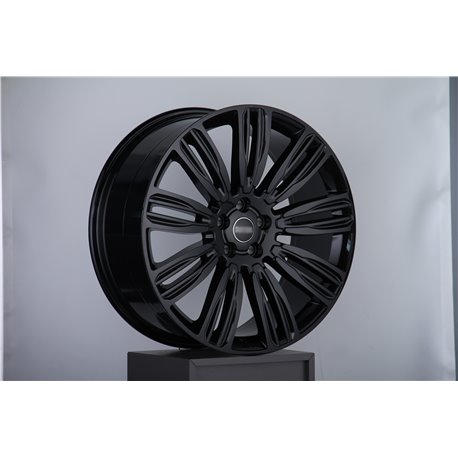 W788 Land Rover Black R22x9.5J 5x108 63.3mm