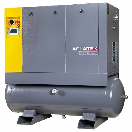 AFLATEK AIONE 10VSD Varaible Speed Drive Screw Compressor 4 in 1