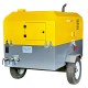 Portable 2 wheel compressor with trailer hitch