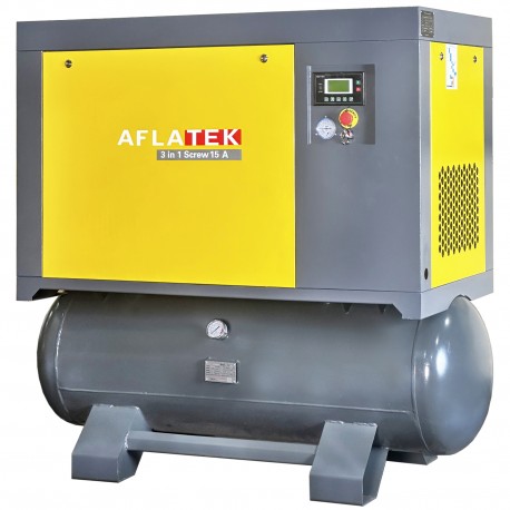 3in1 Screw15A AFLATEK Screw Type compressor 