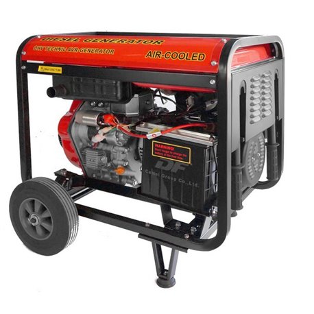 Kraftwele Sdg7800 3F diesel generator 7.8kW with electric start