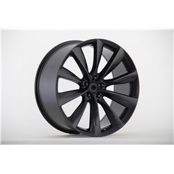 Front W2110-5 TESLA Satin Black R21x9.0J 5x114.3mm 