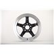 Front Right W5011-2R BMW BML+Silver Cover  R17x8J 5x120 72.56mm
