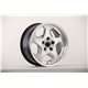 Rear Right W5011-4R BMW BML+Silver Cover  R17x9J 5x120 72.56mm