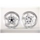 Rear Right W5011-4R BMW BML+Silver Cover  R17x9J 5x120 72.56mm
