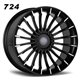 Front W724-7 BMW Alpina BMF R20x8.5J 5x112/120 72.56mm