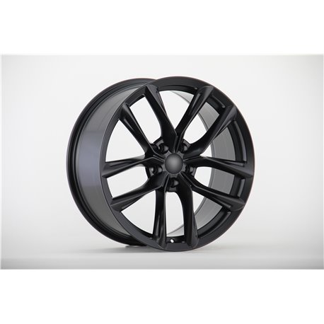 Rear W2114-10 TESLA Satin Black R21x10J  5x120mm 64.1mm