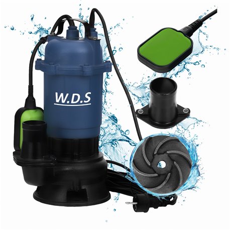 Water pump 2850W 2" 30000l/h + FLOAT WDS2422