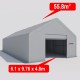 Industrial Storage Tent (55.8m2 - 6.1m x 9.76m x 4.8m)
