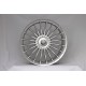 Rear W724-2 BMW Silver R19x9.5J 5x112/120 72.56mm