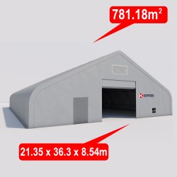 Industrial Storage Tent (781,41m2-21,35m x 36,6m x 8,54m)