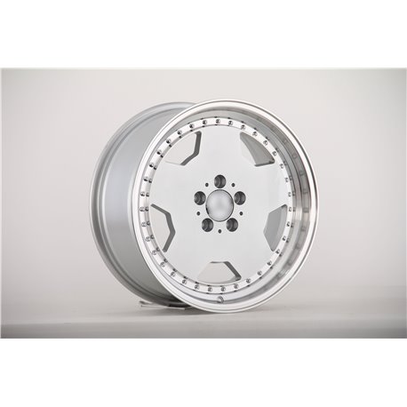 Rear W5008-14 Mercedes Silver-ML R18x9j 5x112 66.6