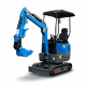 EKS01R  mini excavator: Engine 11 HP (8 kW)