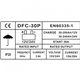 Charger for battery 12/24V 27A 240Ah  DFC30P