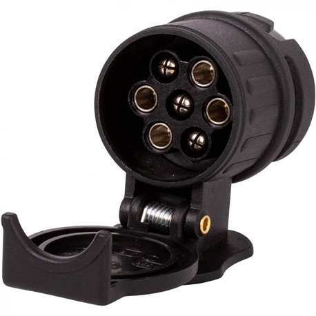 Adapter for trailer 13-7POL, plastic. JH005A
