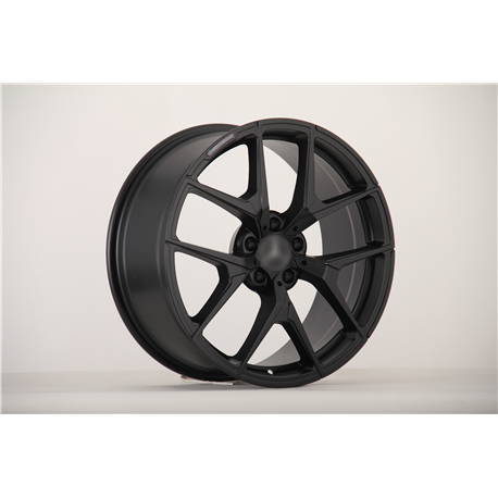 Rear W838-27 Mercedes Matte Black R20x9.5J 5x112 66.6