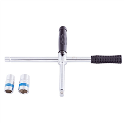 Wheel key 1/2" with heads 17-19, 21-23mm KR30176