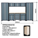 Tool cabinet set TRPKGC40232102