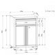 Tool cabinet set TRPKGC40232102