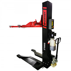 1 post lift 2,7T, 230V electrohydraulic lift from NORMET P12700230