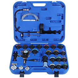 Radiator pressure tester with vacuum purge and refill set (27pcs) MHR09045