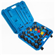 Radiator pressure tester set 33pcs MHR09036