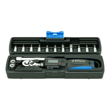 1/4" Dr. Pre-set digital torque wrench 6-30Nm with bit sets SW3054