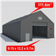 Industrial Storage Tent (111.6m2 - 9.15m x 12.2m x 6.7m)