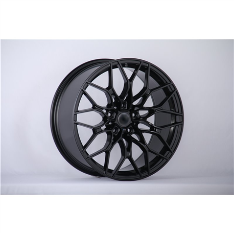 Rear W7107-6 Gloss Black R19x9j 5x120mm 72.56