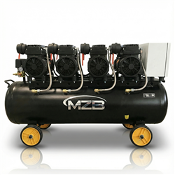 MZB Professional Oilless Air Compressor - 90L, 840L/min, 8 Bar