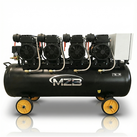 MZB Professional Oilless Air Compressor - 90L, 840L/min, 8 Bar