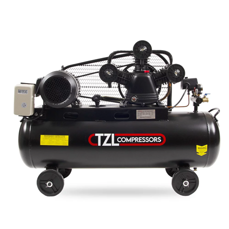 TZL-W1.0/12.5 belt-driven piston air compressor 