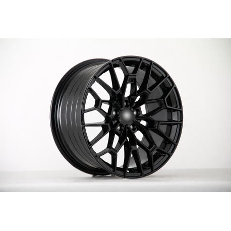 Front W7108-3 BMW Gloss Black R19x8J 5x120mm 72.56