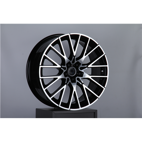 Front W769-9 BMW Gloss Black R19x8.5J 5x112 66.5
