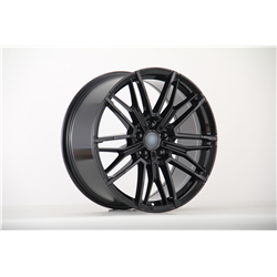 Front W7120-13 BMW Gloss Black  R20x8.5J 5x120mm 66.5