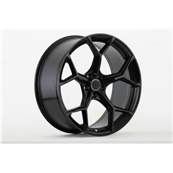 W6132-7 Audi Gloss Black R20x9J 5x112mm 66.45