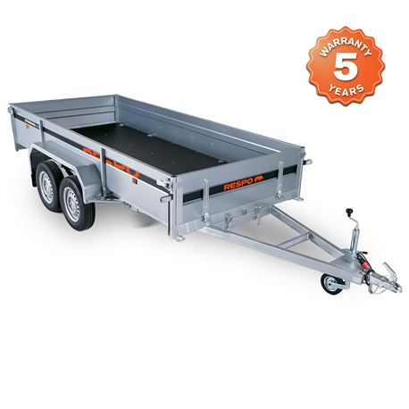 RESPO Heavy-Duty Tandem Axle Trailer 750M352L150 3.50x1.50m